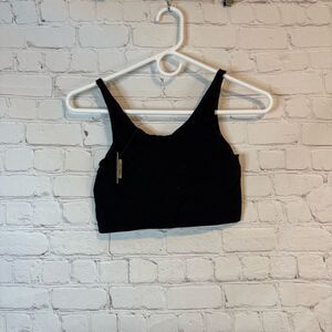 SKIMS Hosiery Bralette Black size 4X/5X